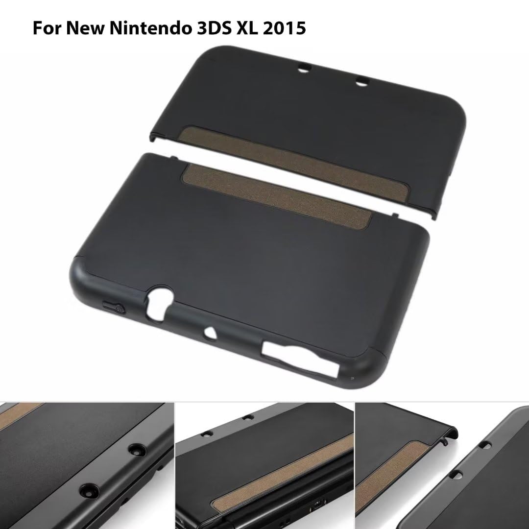 Hard Shell Protective Case Cover for Nintendo 3DS XL LL - Black J51387
