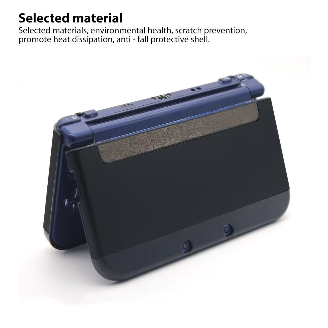 Hard Shell Protective Case Cover for Nintendo 3DS XL LL - Black J51387