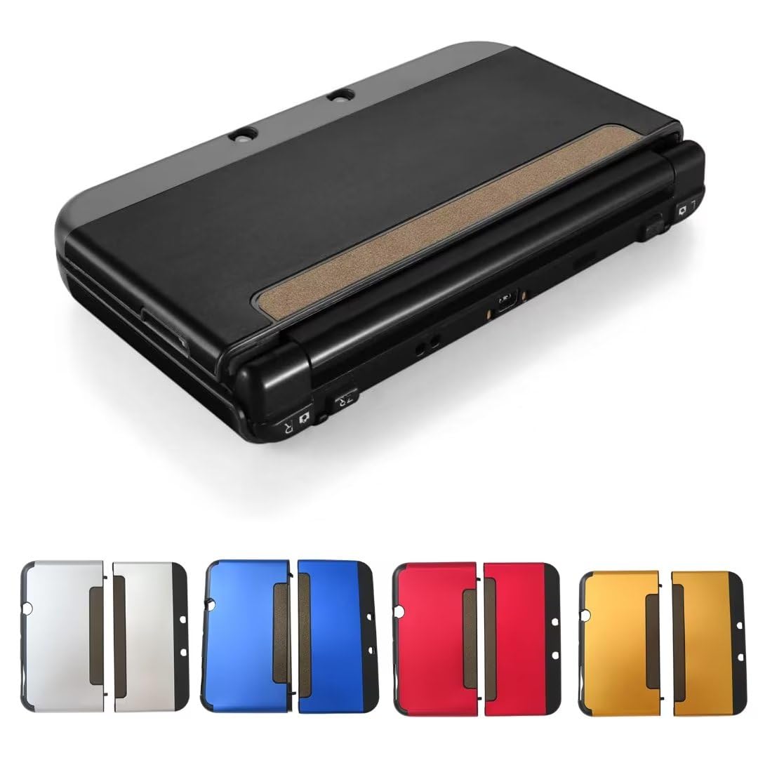 Hard Shell Protective Case Cover for Nintendo 3DS XL LL - Black J51387