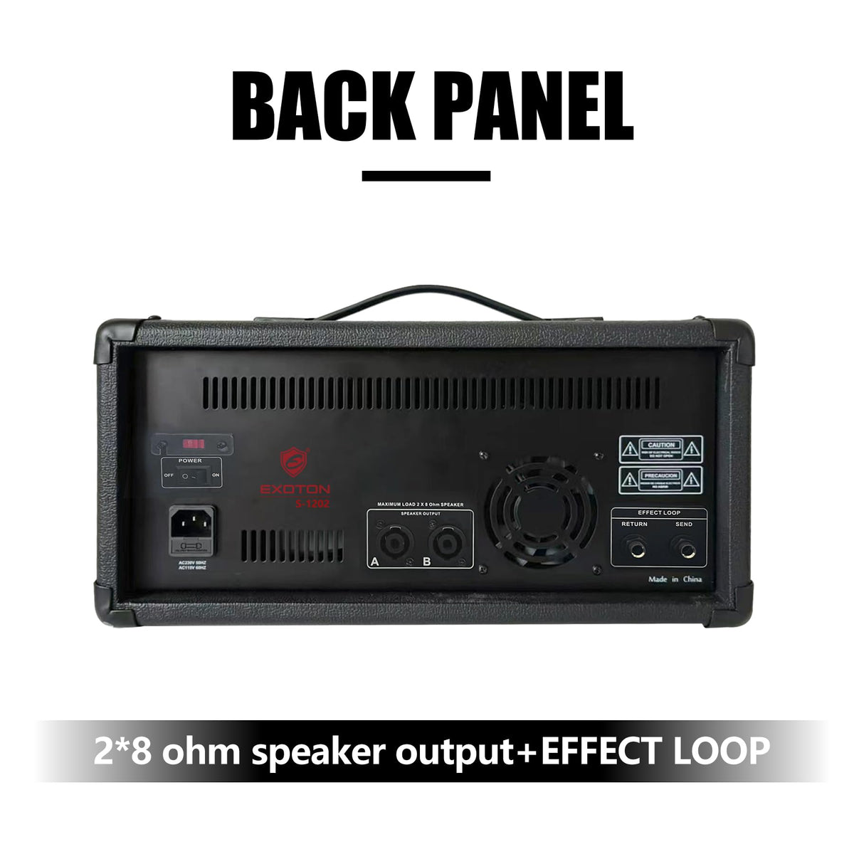 2000W Bluetooth PA System with Powered Mixer Set I789437