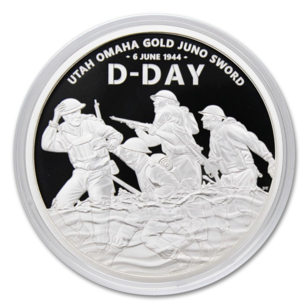 1 oz Silver D-Day 80th Anniversary Coin W5332