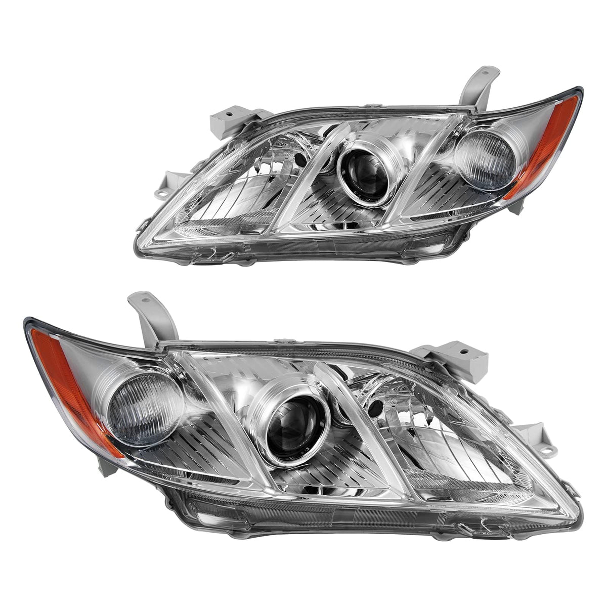 Chrome Headlight Assembly P191