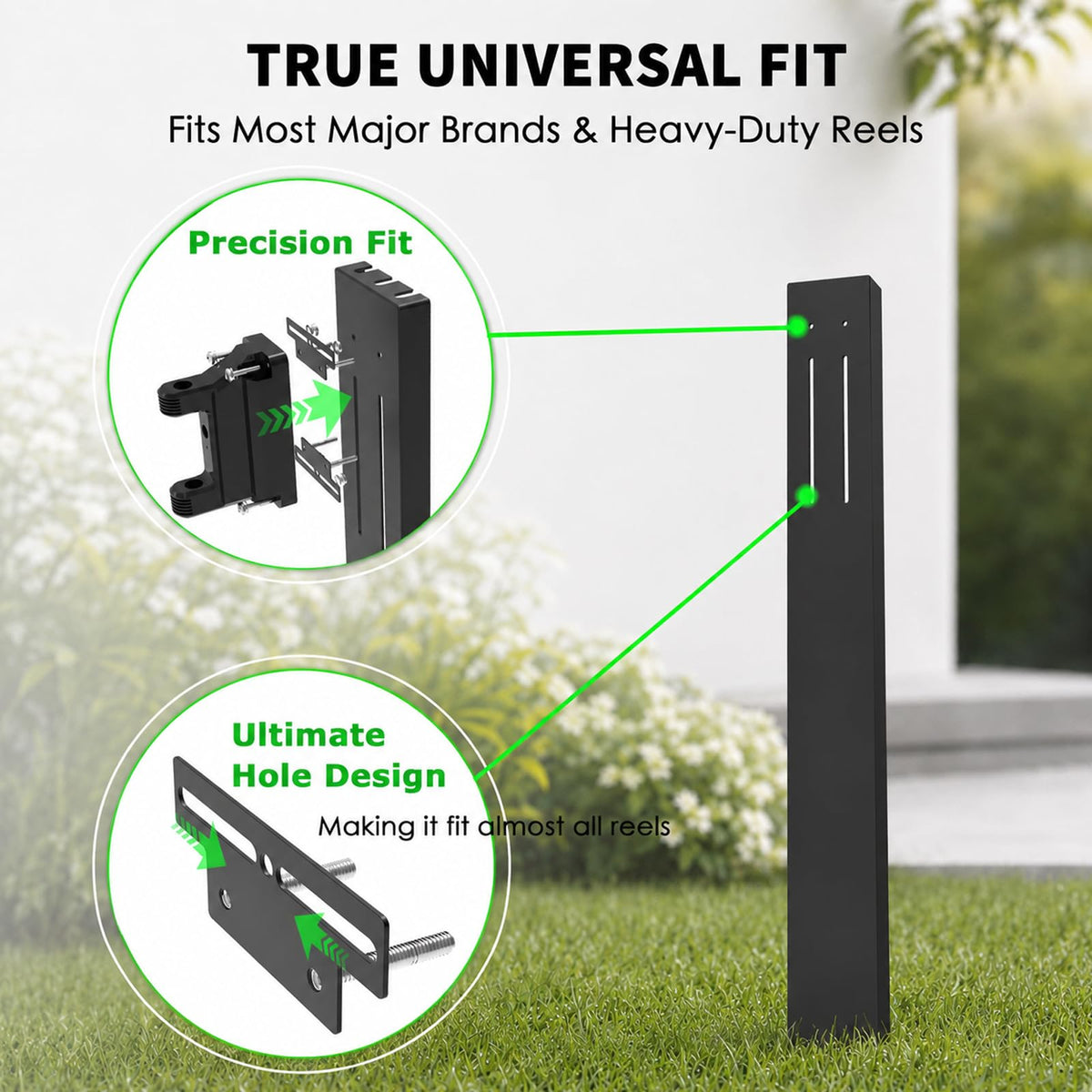 Retractable Garden Hose Reel Mounting Post K705648