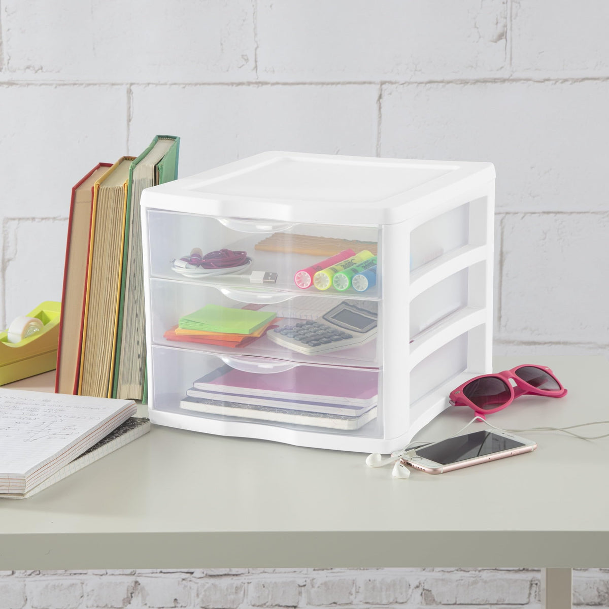 3 Drawer Clear Storage Organizer K56197