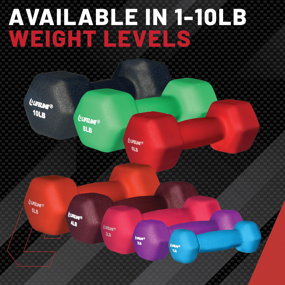 Neoprene Dumbbell Weights Y7870