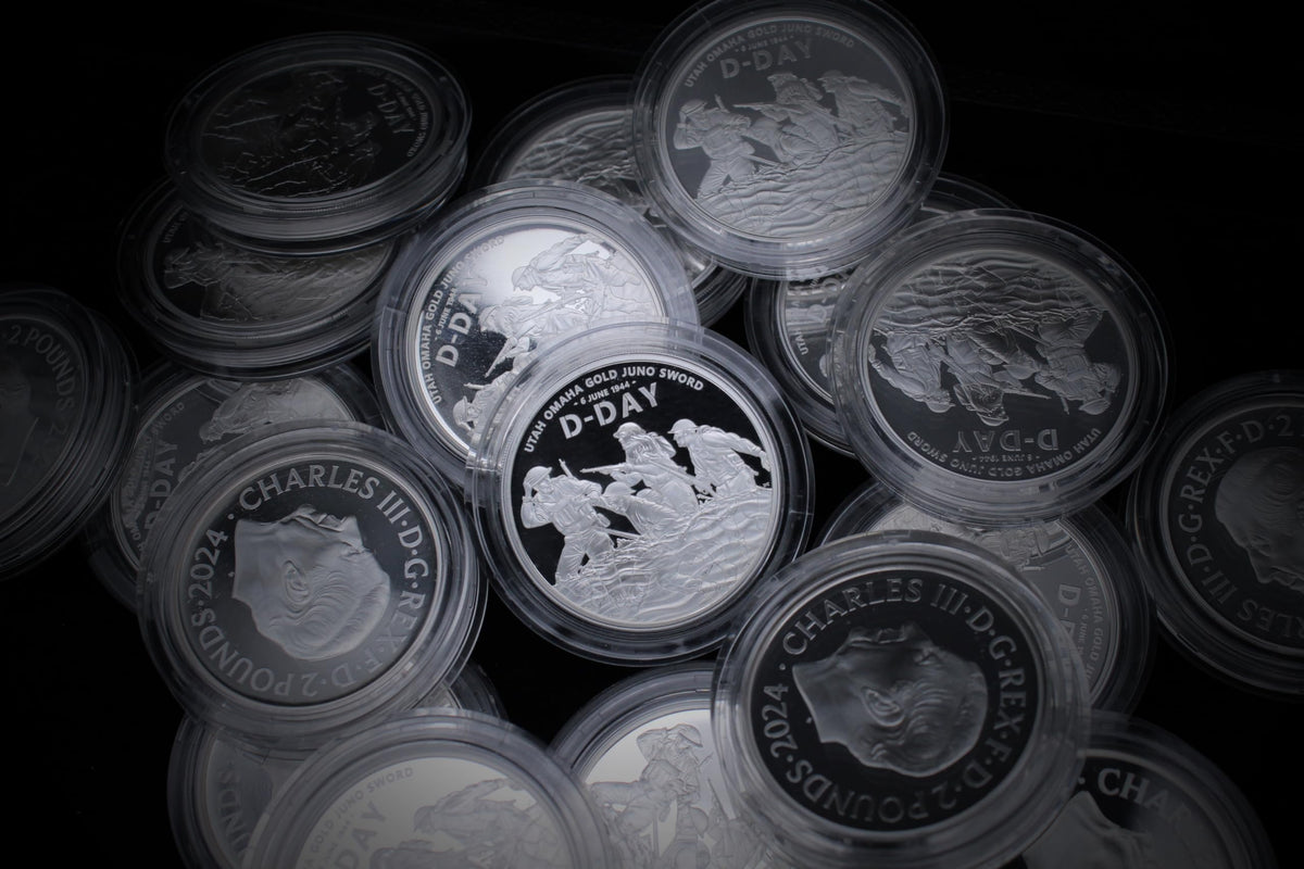1 oz Silver D-Day 80th Anniversary Coin W5332